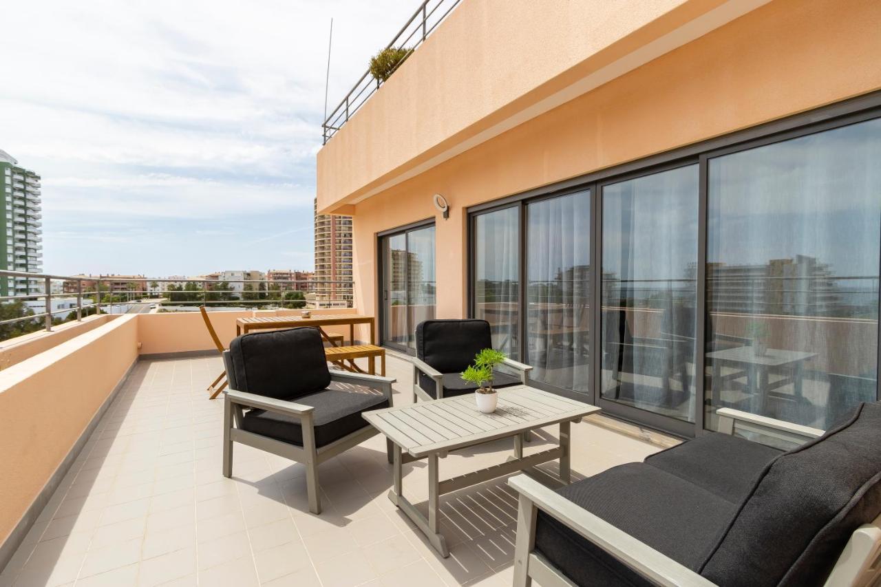 Amazing Sea View Apartment Praia Da Rocha Portimão Extérieur photo